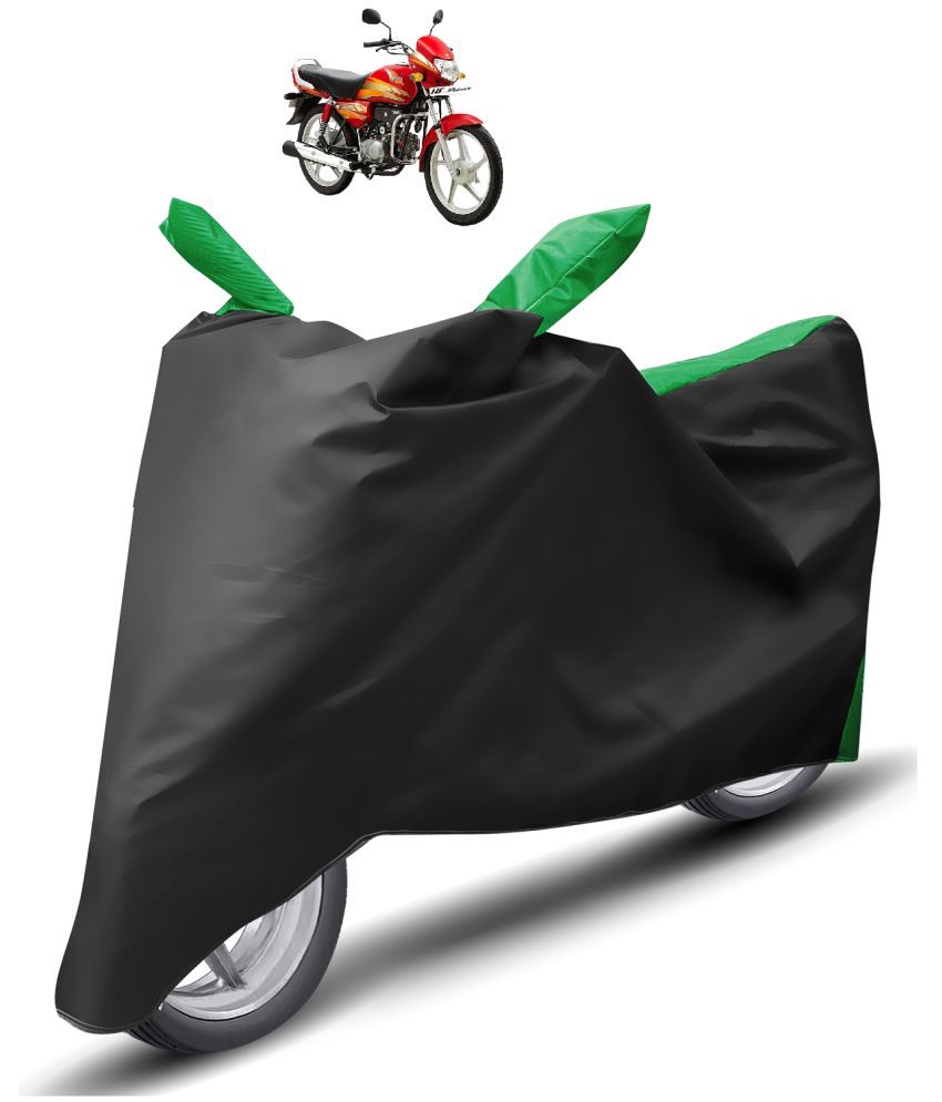     			Mockhe Bike Body Cover for Hero HF Deluxe ( Pack of 1 ) , Green