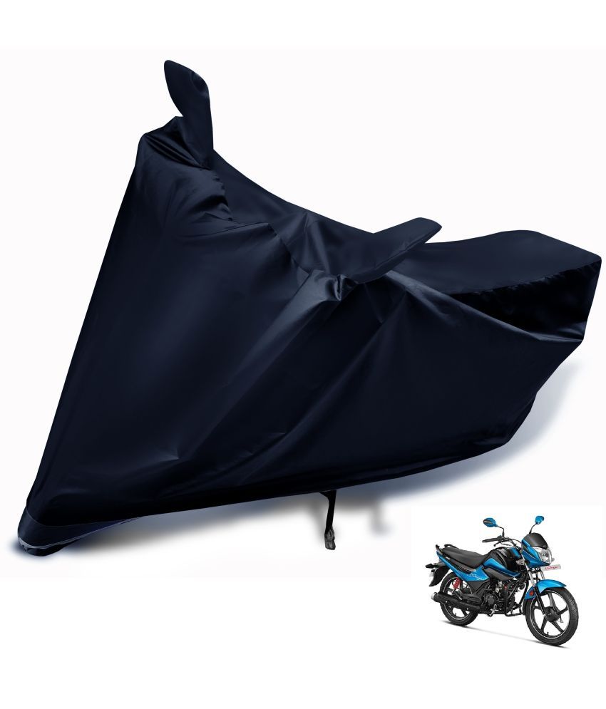     			Mockhe Bike Body Cover for Hero Splendor iSmart ( Pack of 1 ) , Black