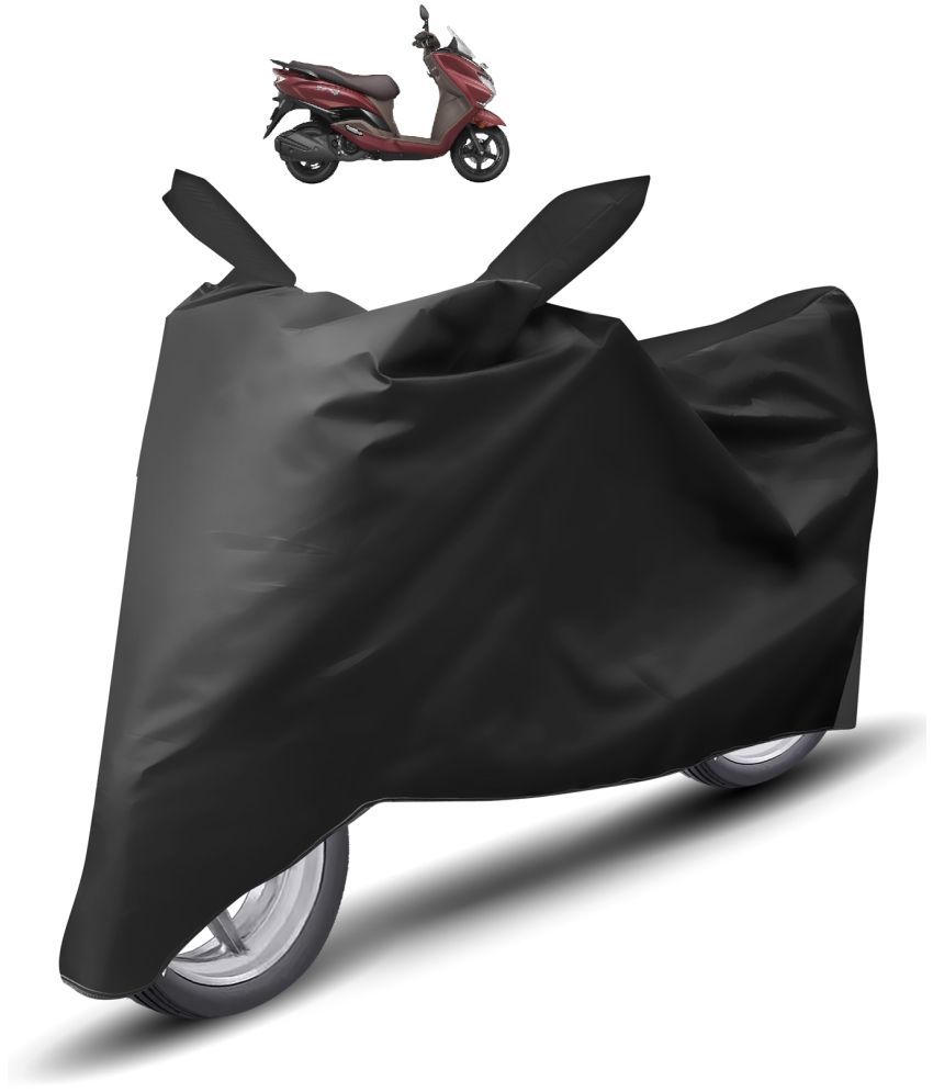     			Mockhe Bike Body Cover for Suzuki All Bike Models ( Pack of 1 ) , Black