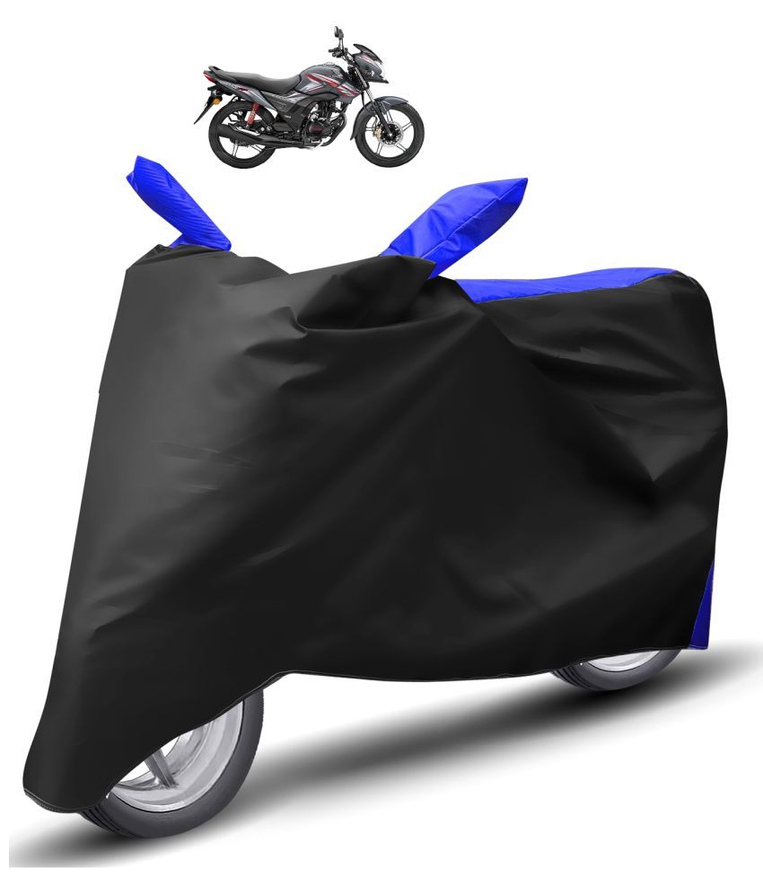     			Mockhe Bike Body Cover for Honda All Bike Models ( Pack of 1 ) , Navy Blue