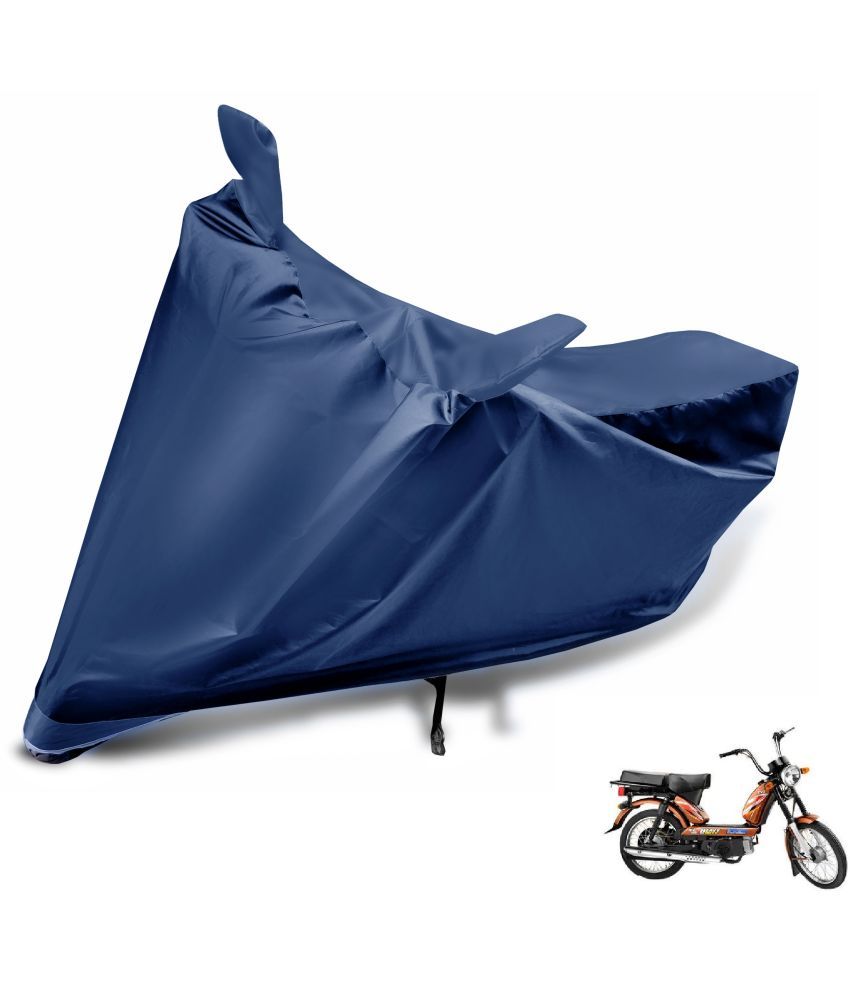     			Mockhe Bike Body Cover for TVS Heavy Duty Super XL ( Pack of 1 ) , Navy Blue