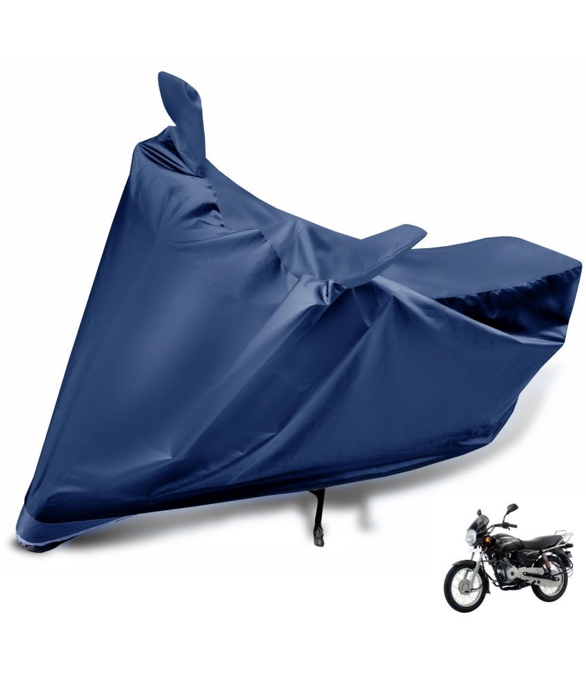     			Mockhe Bike Body Cover for Bajaj Boxer ( Pack of 1 ) , Navy Blue