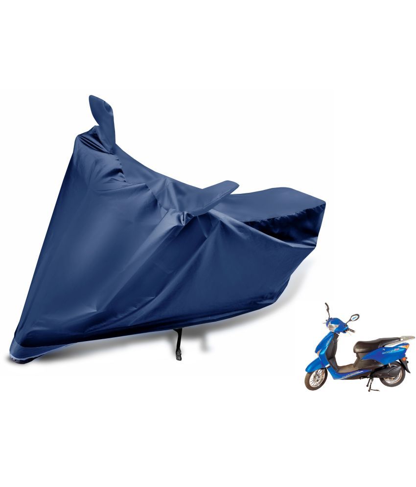     			Mockhe Bike Body Cover for Hero E scoot ( Pack of 1 ) , Navy Blue