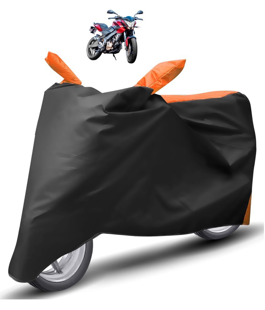     			Mockhe Bike Body Cover for Bajaj Pulsar 200 ( Pack of 1 ) , Orange