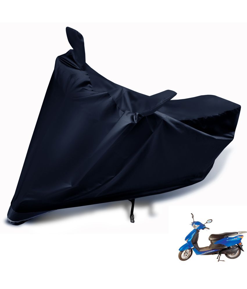     			Mockhe Bike Body Cover for Hero E scoot ( Pack of 1 ) , Black