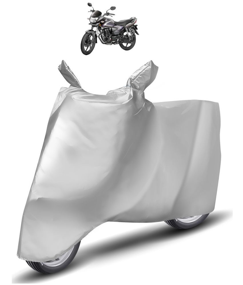     			Mockhe Bike Body Cover for Honda CB Shine ( Pack of 1 ) , Silver