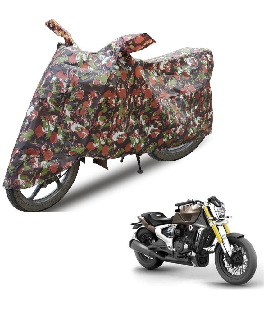     			Mockhe Bike Body Cover for TVS All Bike Models ( Pack of 1 ) , Brown