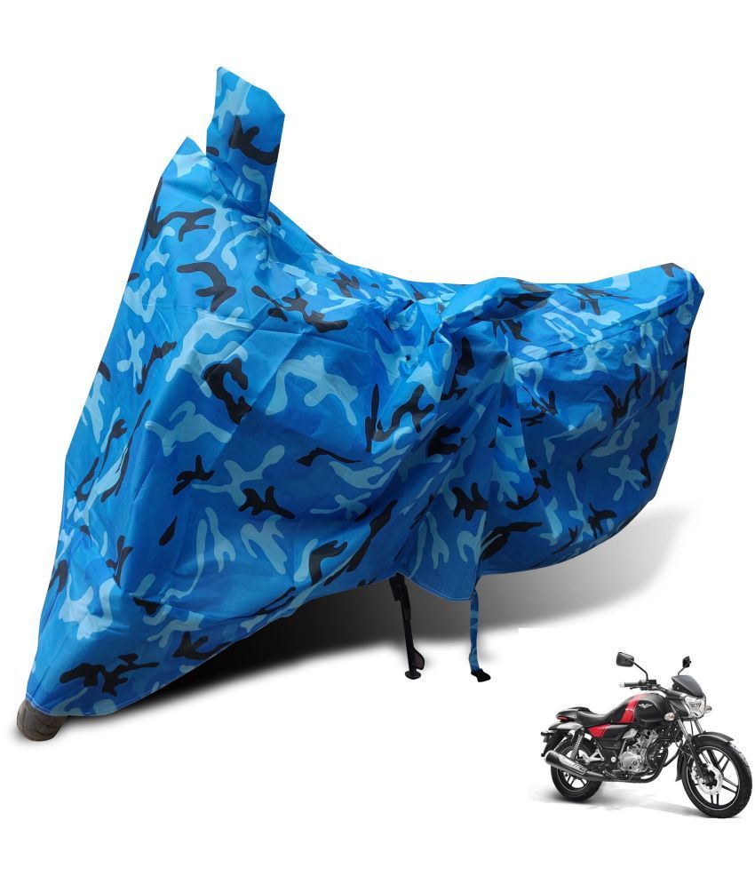     			Mockhe Bike Body Cover for Bajaj All Bike Models ( Pack of 1 ) , Blue