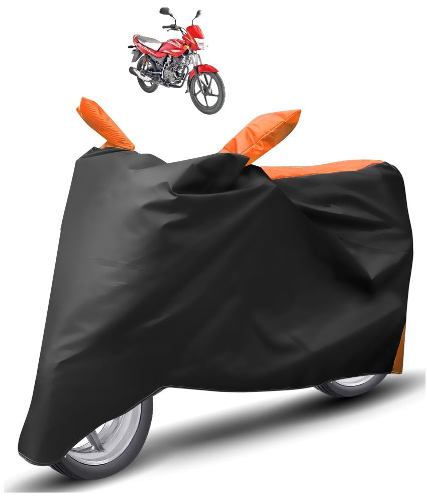     			Mockhe Bike Body Cover for Bajaj Platina 100 ( Pack of 1 ) , Orange