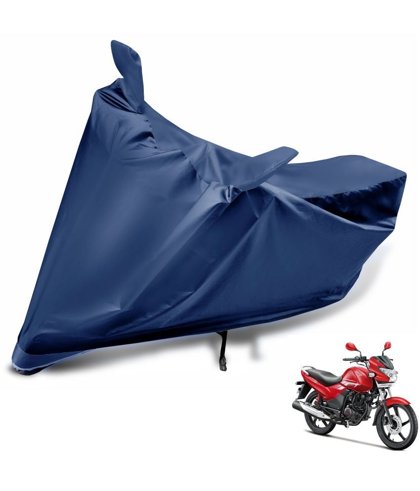     			Mockhe Bike Body Cover for Hero Achiever ( Pack of 1 ) , Navy Blue