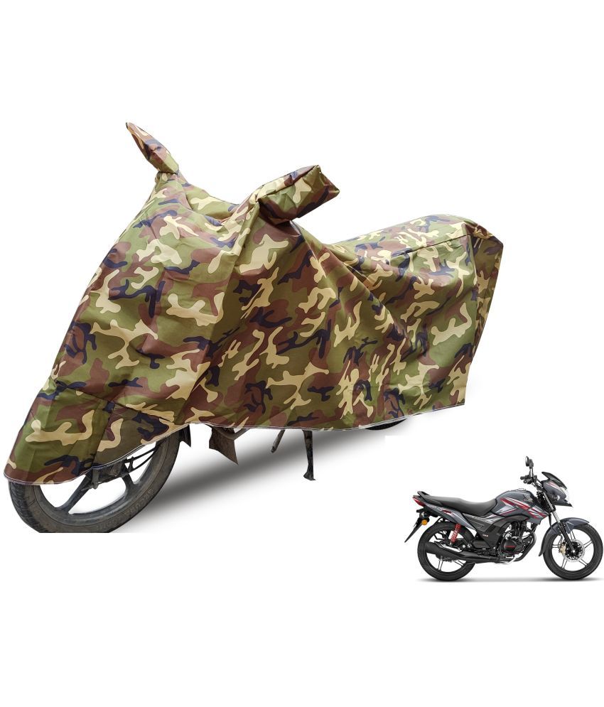     			Mockhe Bike Body Cover for Honda All Bike Models ( Pack of 1 ) , Camouflage