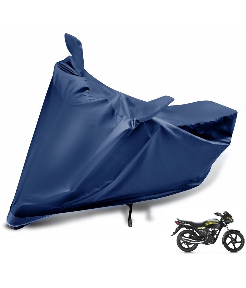     			Mockhe Bike Body Cover for TVS Star City ( Pack of 1 ) , Navy Blue