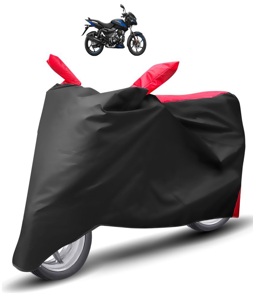     			Mockhe Bike Body Cover for Bajaj Pulsar 125 ( Pack of 1 ) , Red