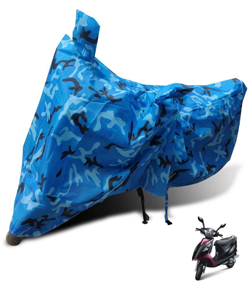     			Mockhe Bike Body Cover for TVS Streek ( Pack of 1 ) , Blue