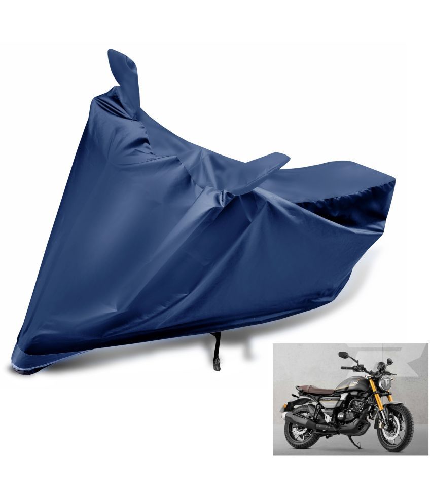     			Mockhe Bike Body Cover for TVS All Bike Models ( Pack of 1 ) , Navy Blue