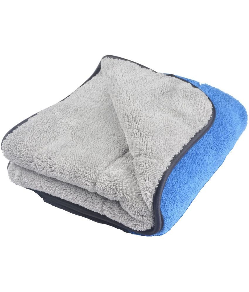     			Mockhe Blue 800 GSM Microfiber Cloth For Automobile ( Pack of 1 )