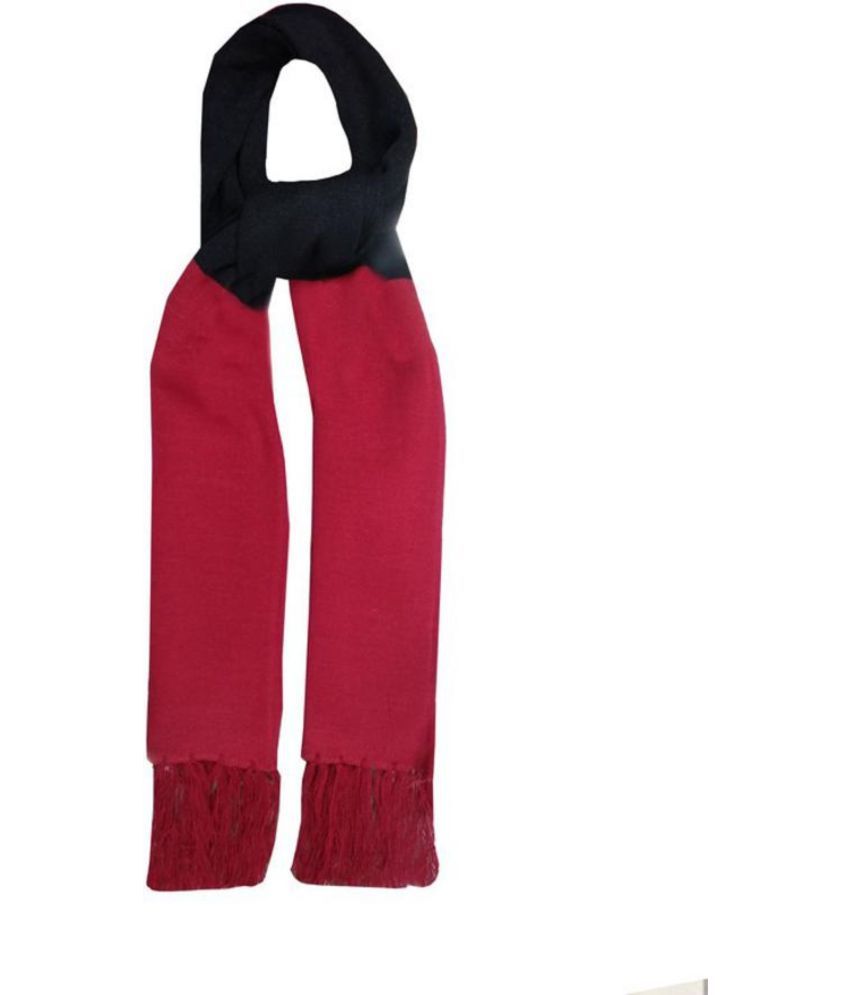     			Reoutlook Red Women's Muffler ( Pack of 1 )