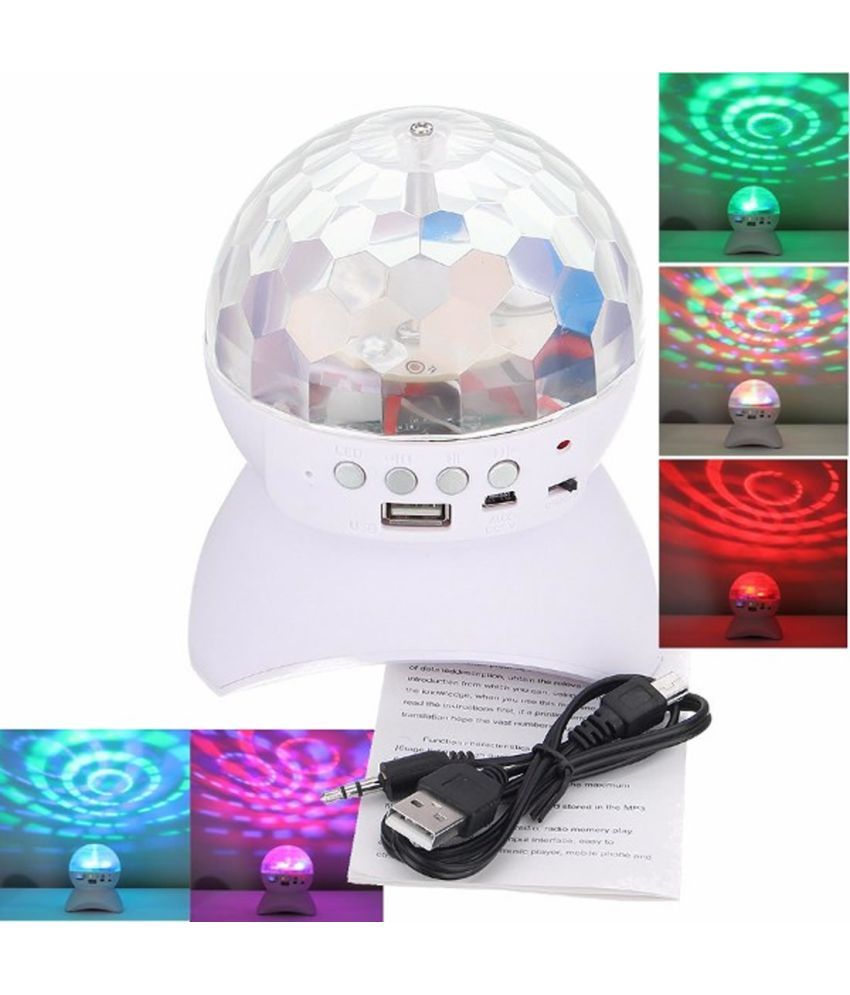     			Spark World White Others Disco Ball ( Pack of 1 )