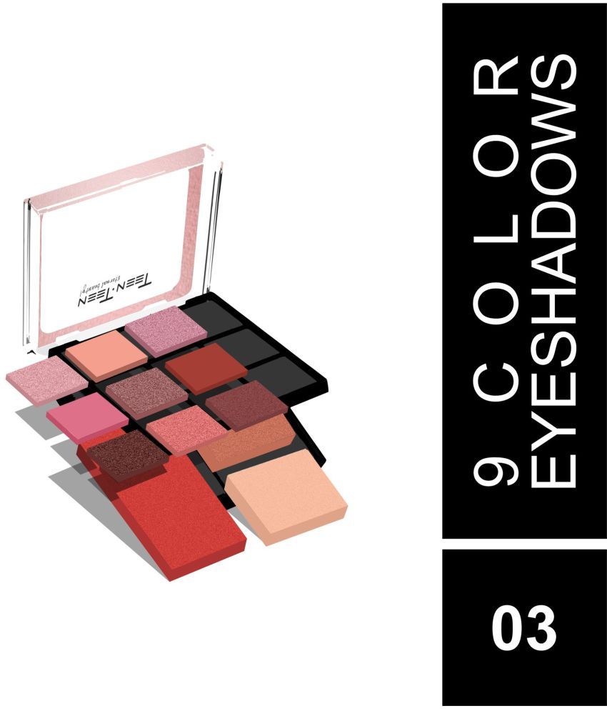     			Teen Teen Pink Matte Pressed Powder Eye Palette 21