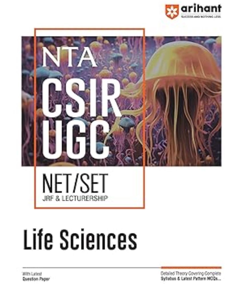     			ARIAHNT STUDY GUIDE 2025 EDITION NTA CSIR UGC NET / SET JRF & LECTURERSHIP LIFE SCIENCE