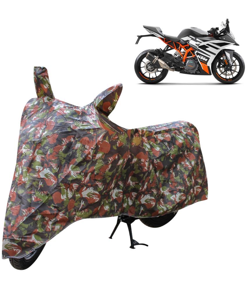     			AutoRetail Bike Body Cover for KTM RC 390 ( Pack of 1 ) , Jungle