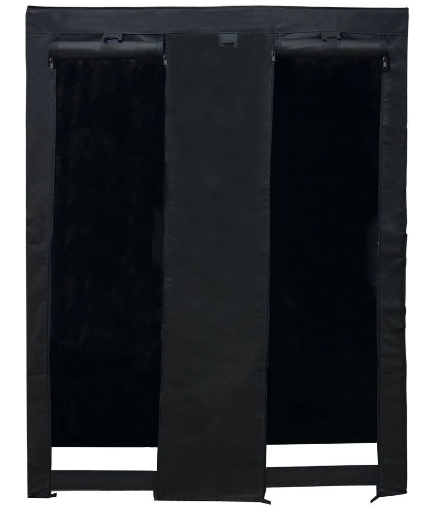     			BHIMADA Nylon More Than 5 Tier Shoe Rack Black