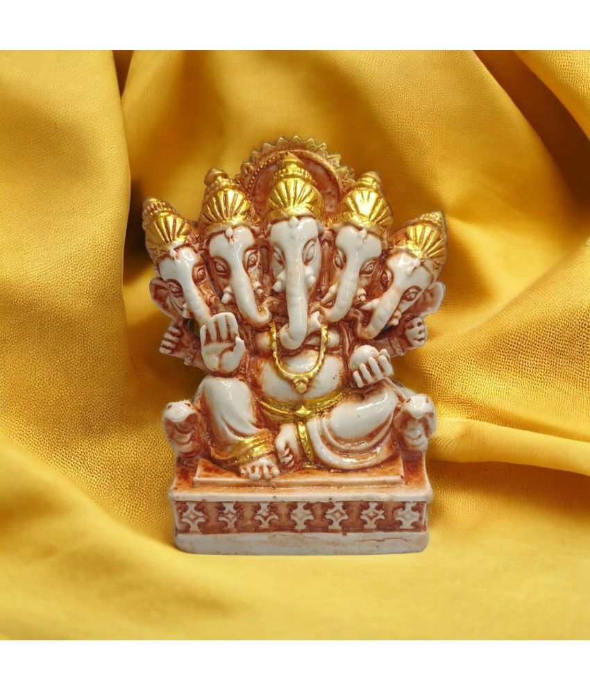     			GLOBAL AROMA Resin Lord Ganesha Idol ( 13 cm )