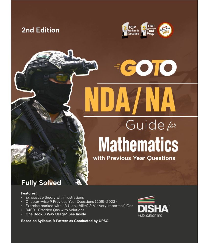     			GOTO NDA/ NA Guide for Mathematics with Previous Year Questions 2nd Edition