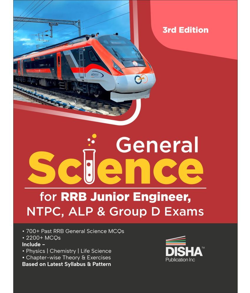     			General Science for RRB Junior Engineer, NTPC, ALP & Group D Exams 3rd Edition