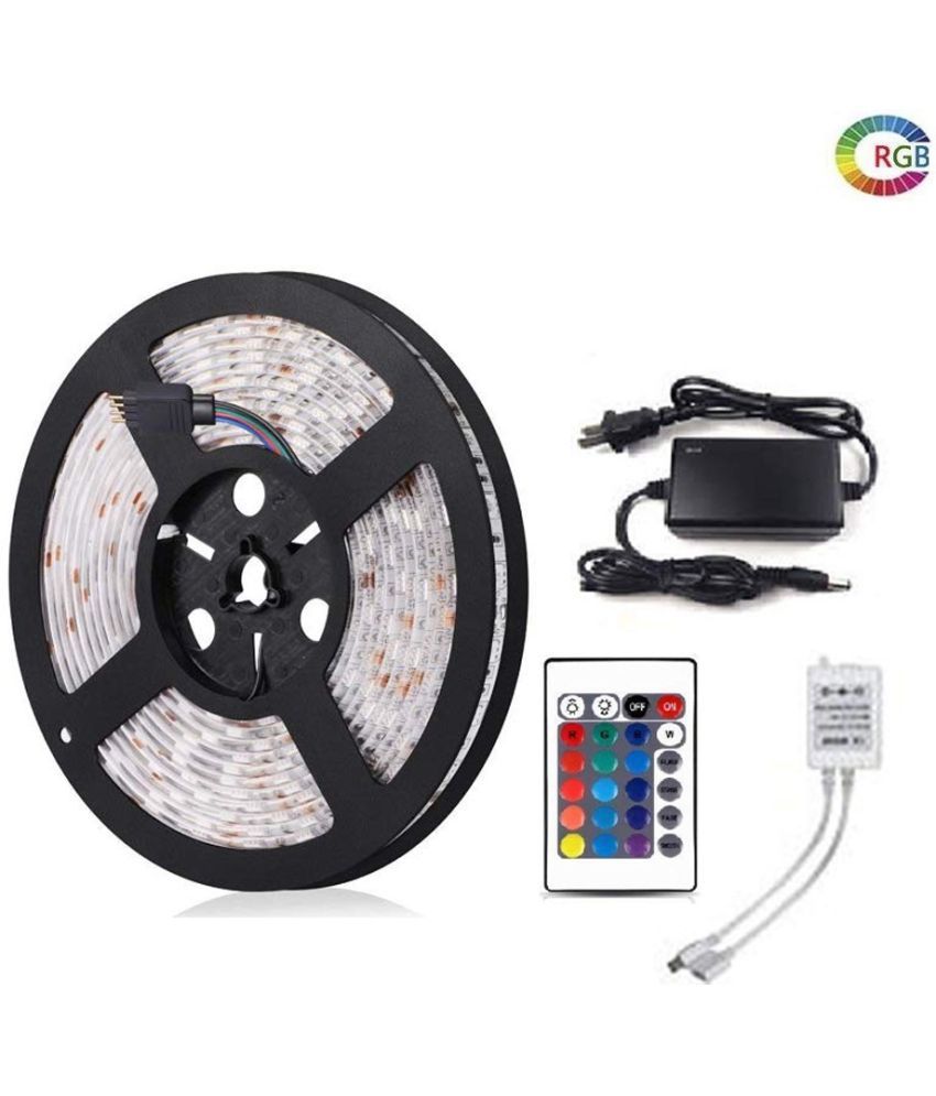     			Spark World Multicolor 5M LED Strip ( Pack of 1 )