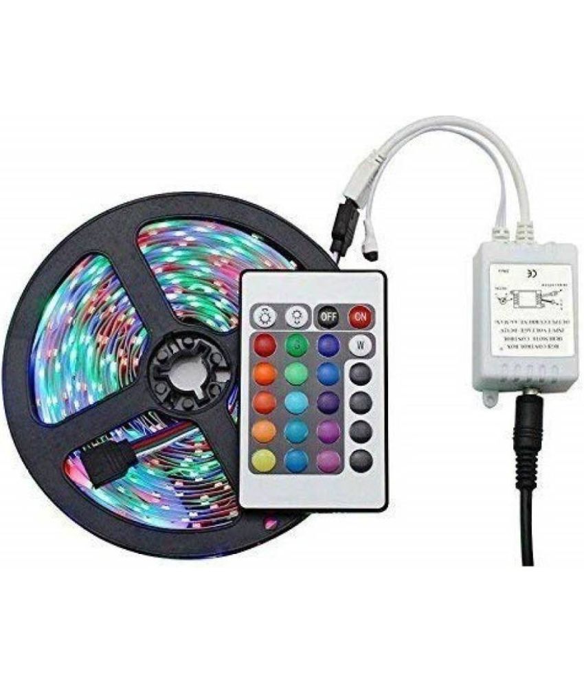     			Spark World Multicolor 5M LED Strip ( Pack of 1 )