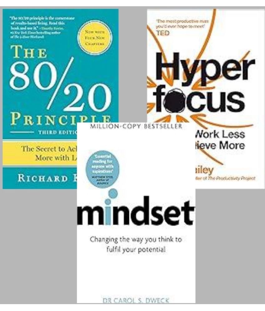     			The 80/20 Principle + Hyperfocus + Mindset