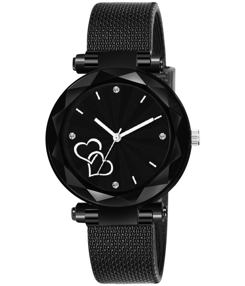     			DECLASSE Black Resin Analog Womens Watch