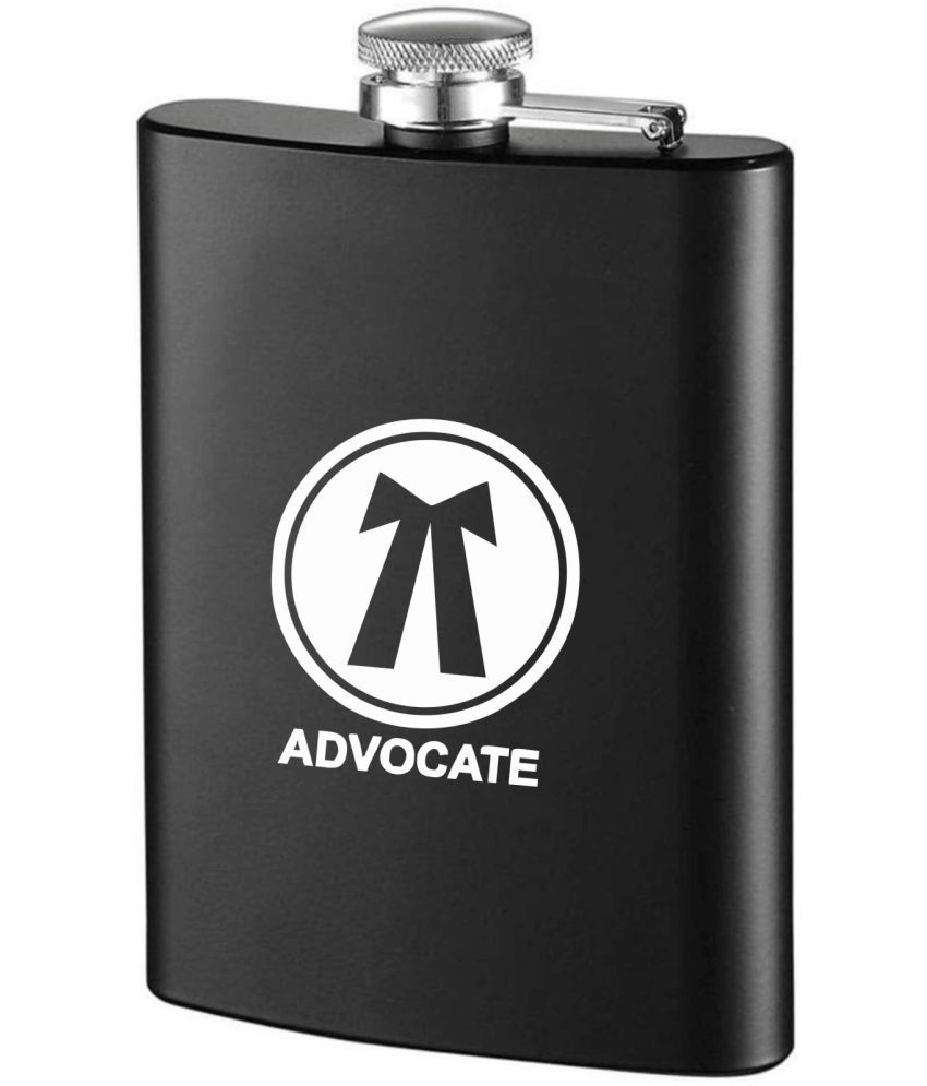     			KKCROSI Steel Hip Flask