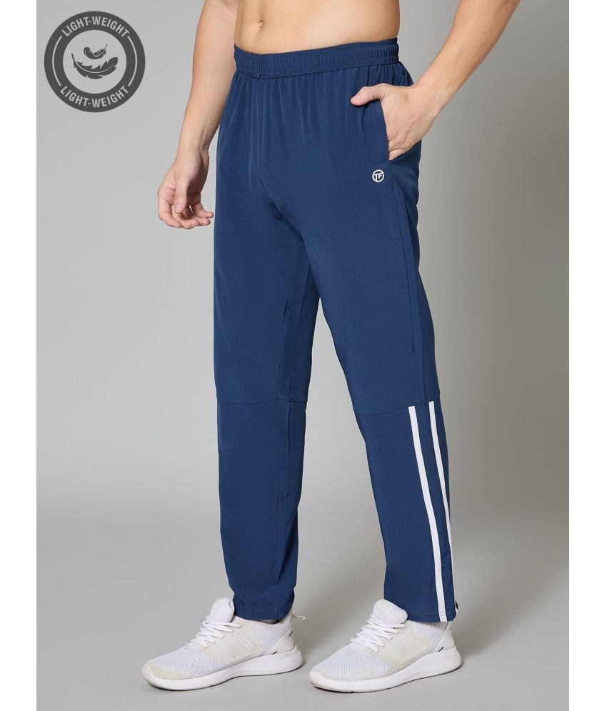     			Turnfit Blue Polyester Men's Sports Trackpants ( Pack of 1 )