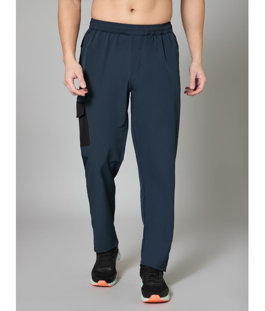     			Turnfit Grey Polyester Men's Sports Trackpants ( Pack of 1 )