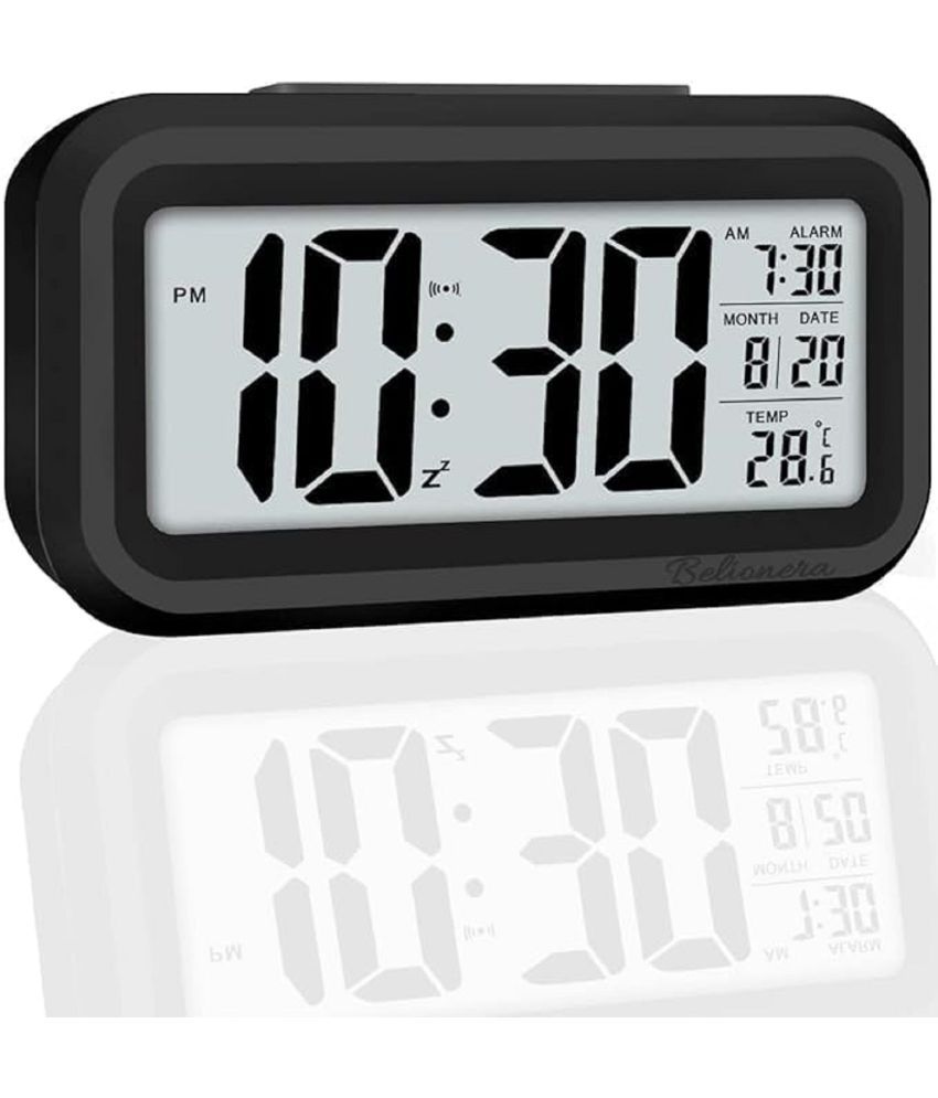     			VARKAUS Digital LED Display Alarm Clock - Pack of 1