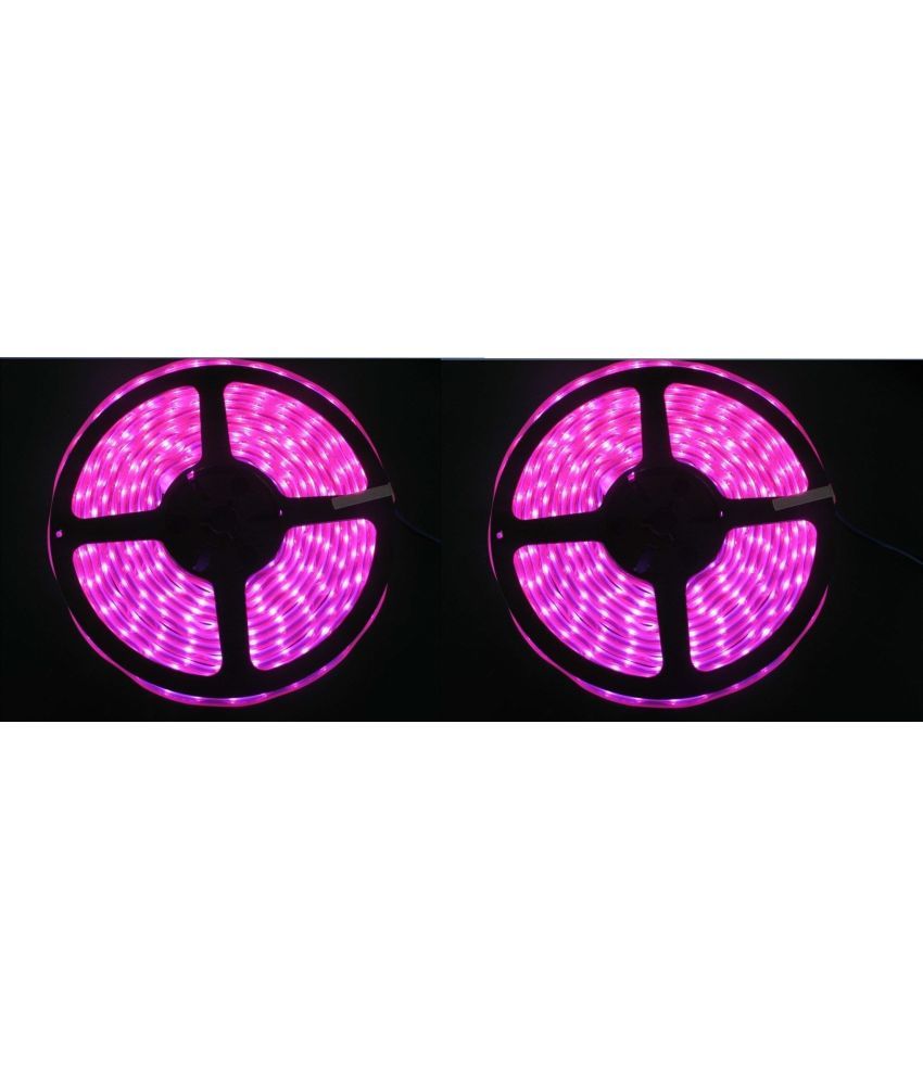     			ZESTRUM Pink 6M LED Strip ( Pack of 2 )