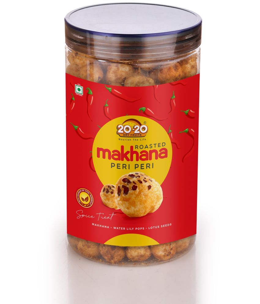     			20-20 Dry Fruits Lotus Seeds Pop /Gorgon Nut Puffed Kernel (Makhana) 70 Grams Each Pack of 2