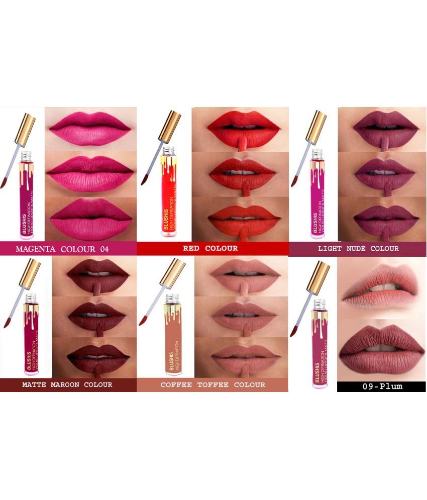     			BLUSHIS Multi Matte Lipstick 0.12