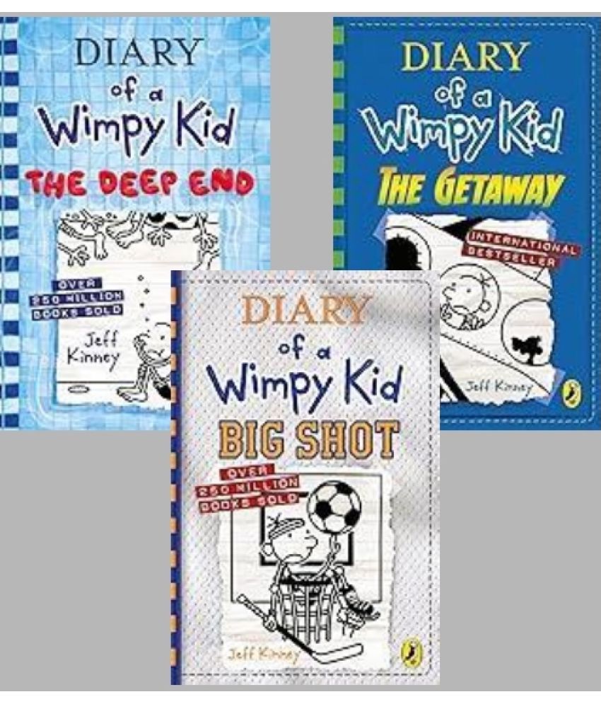     			Diary of a Wimpy Kid: The Getaway + Diary of a Wimpy Kid: The Deep End + Diary of a Wimpy Kid: Big Shot