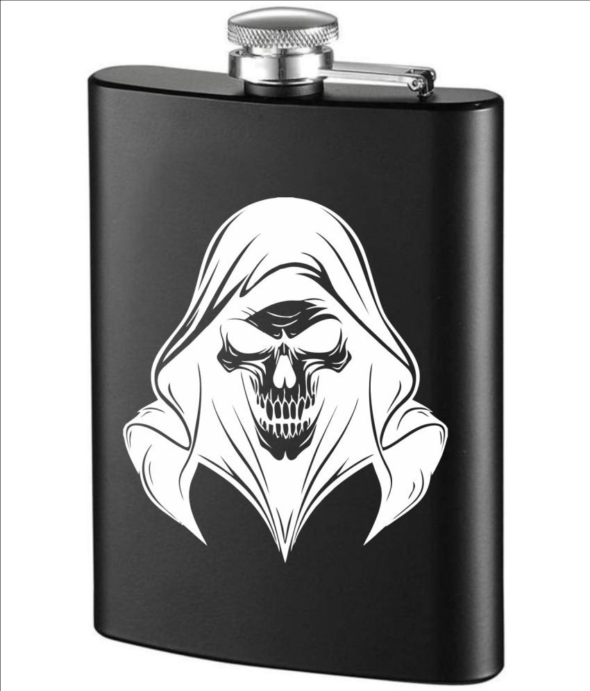     			KKCROSI Steel Hip Flask