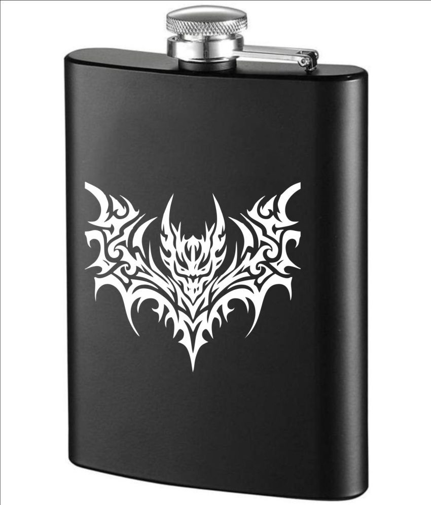     			KKCROSI Steel Hip Flask