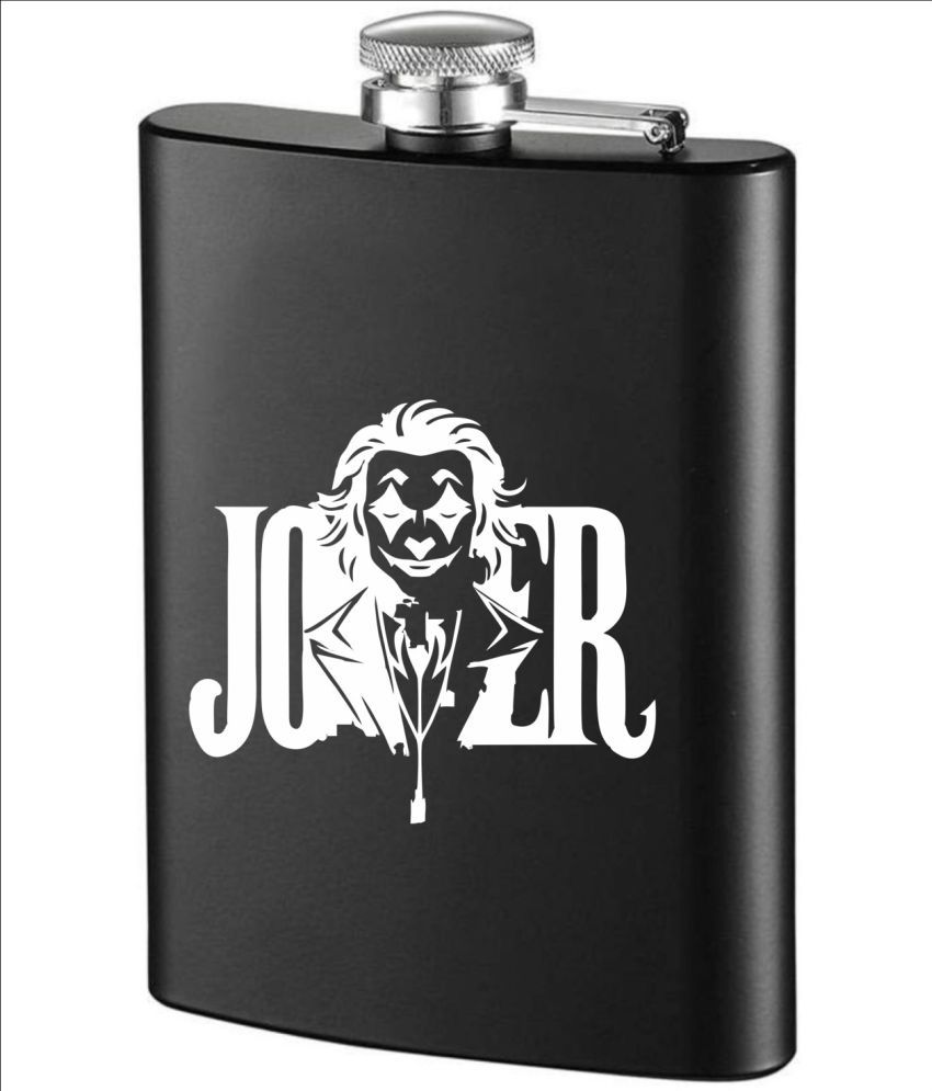     			KKCROSI Steel Hip Flask