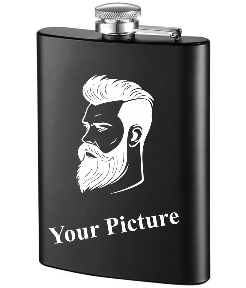     			KKCROSI Steel Hip Flask