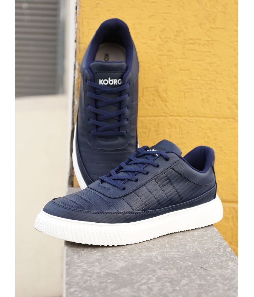     			koburg Navy Blue Men's Sneakers