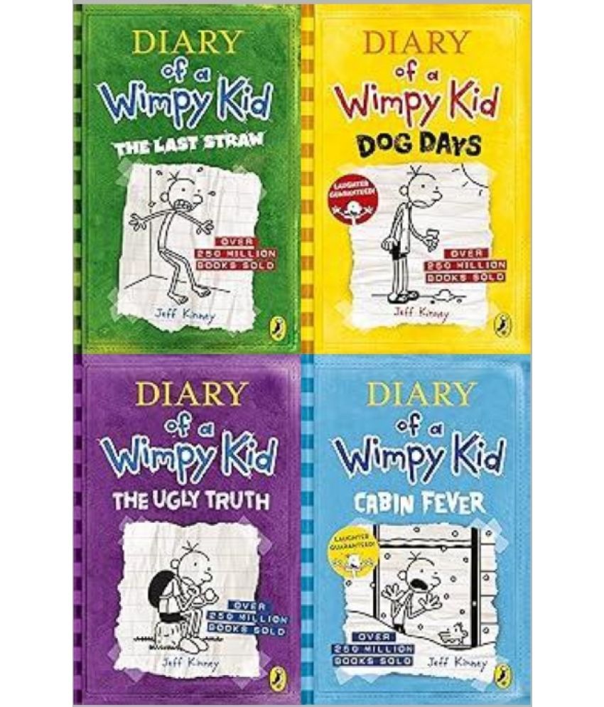     			Diary of a Wimpy Kid (3) : The Last Straw + Diary of a Wimpy Kid 4: Dog Days + The Ugly Truth + Cabin Fever