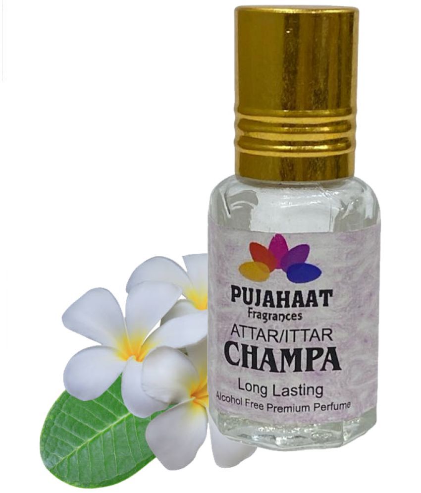     			Pujahaat Champa Non- Alcoholic Miniature Attar ( Pack of 1 )