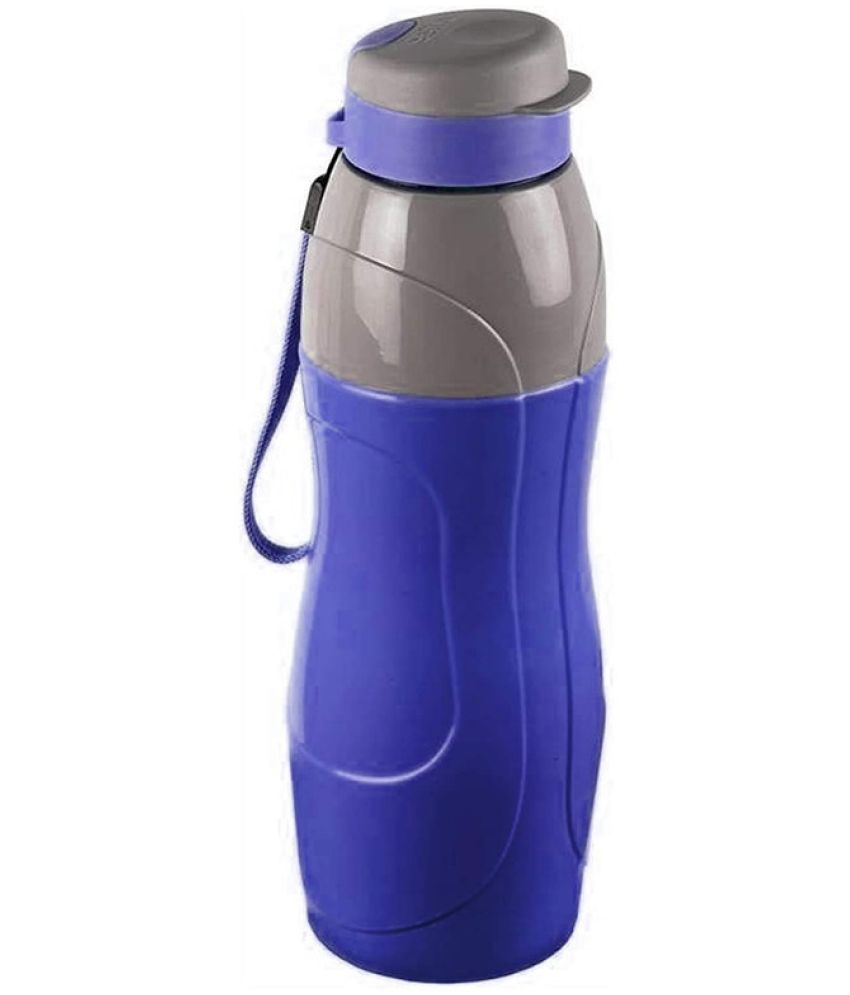     			Cello Cello Puro Plastic Sports Water Bottle (Blue) Blue Plastic Water Bottle 600 mL ( Set of 1 )