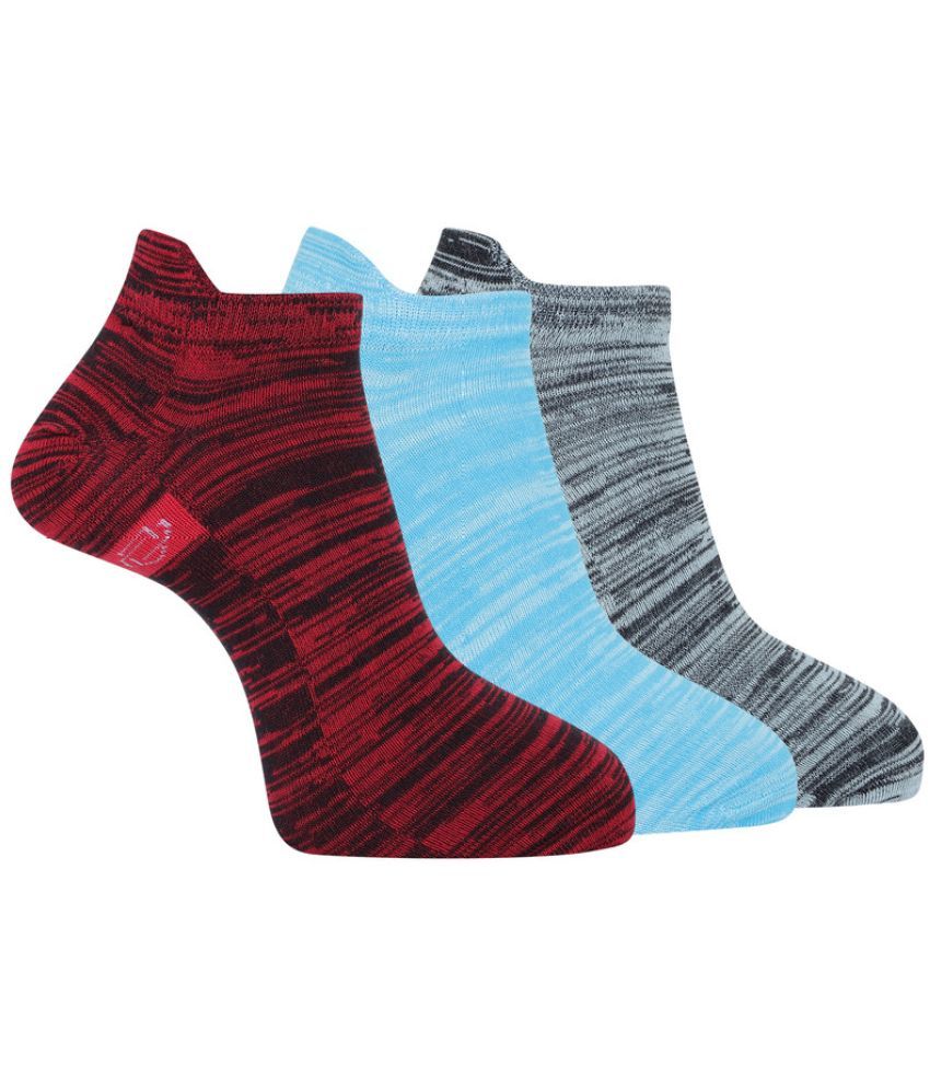     			Dollar Pack of 3 Men's Woollen Ankle Length Socks ( Multicolor 10 )